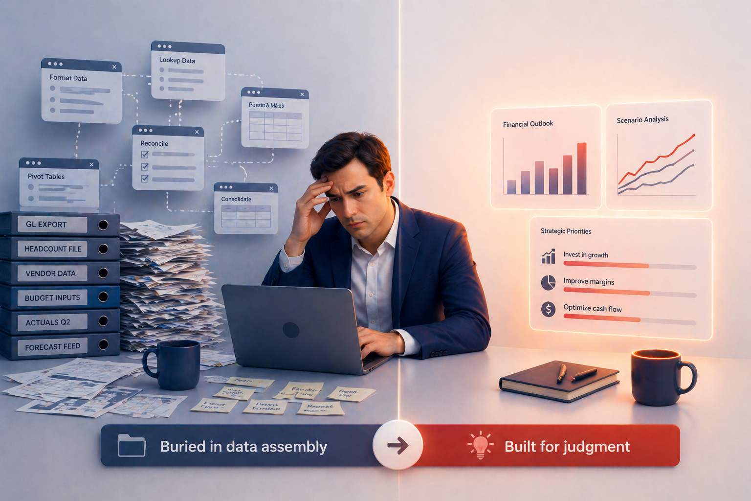 Finance challenge illustration