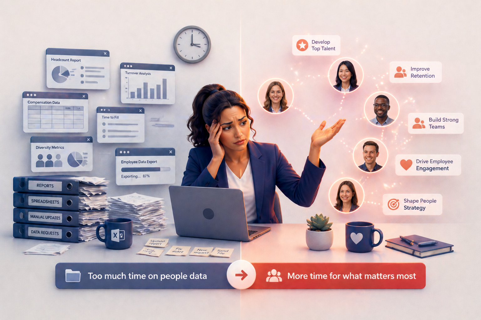 HR data fragmentation challenge