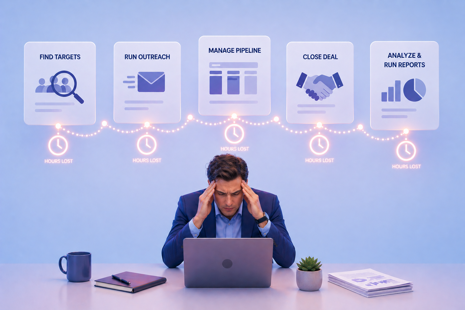 Sales challenge illustration